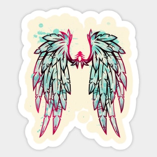 Wings Sticker